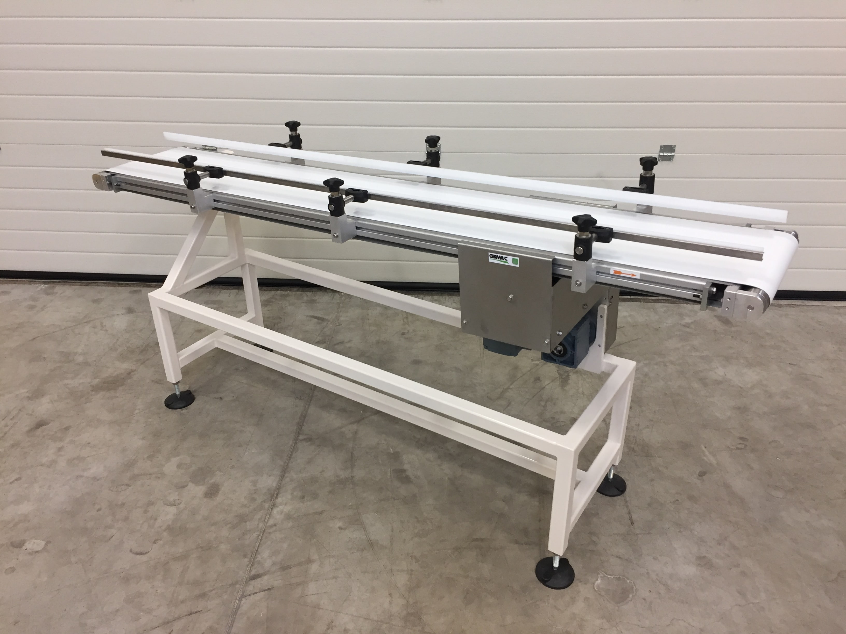 Cerma'c - Réalisation d&rsquo;un ensemble de convoyeurs en structure aluminium